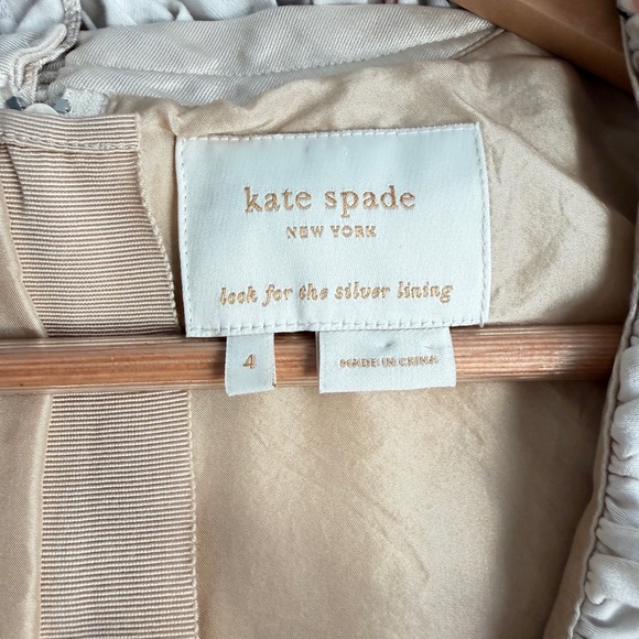 Kate Spade Lucille Silk-Blend Shift Dress - Picture 4 of 6